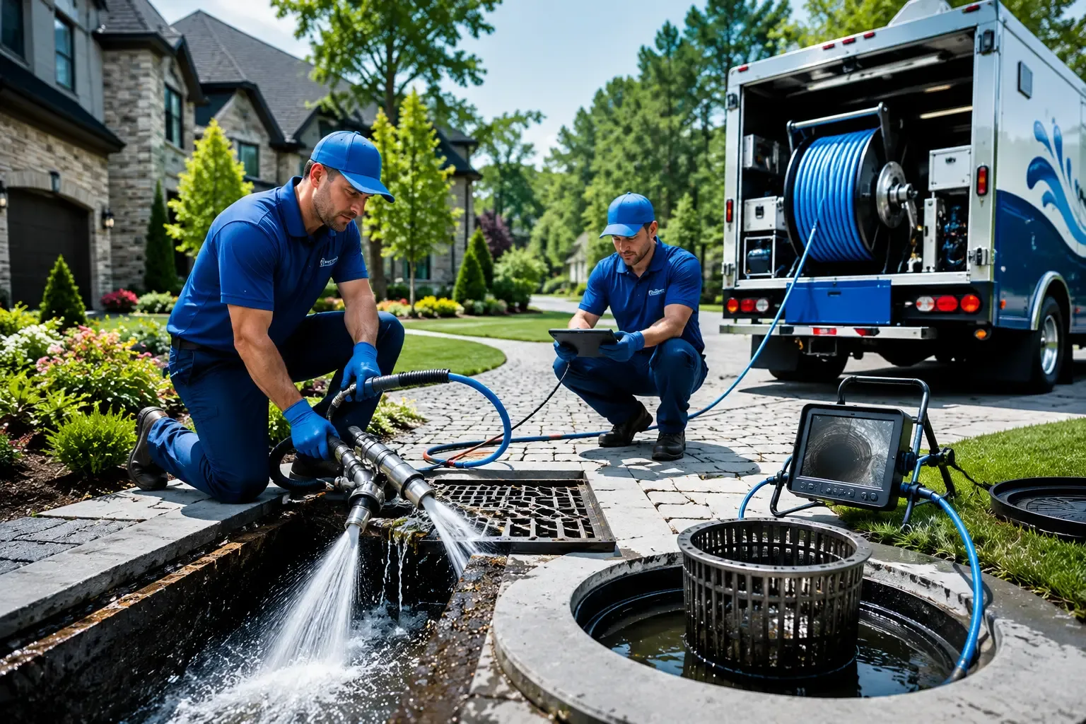 Local outdoor drain cleaning professionals in East Springfield, OH